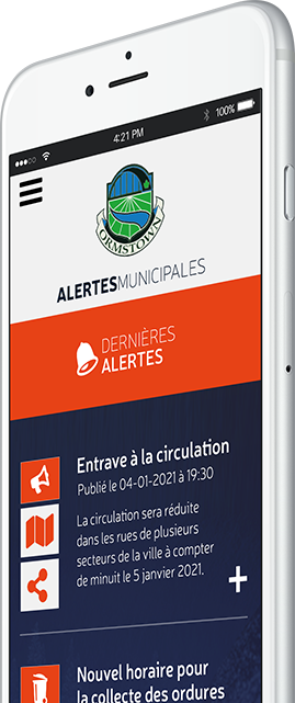 Alertes - Municipalité de Ormstown